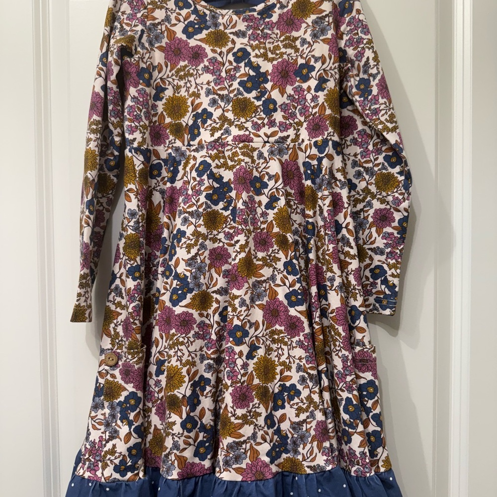 Cheeky Plum Floral Long Sleeve Dress - Never Been Worn
